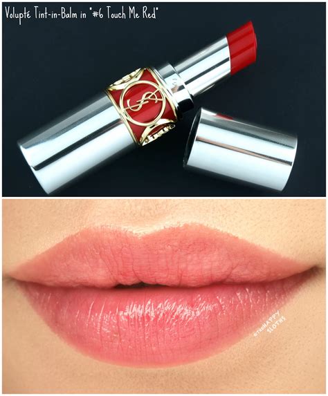 ysl touch me red swatch